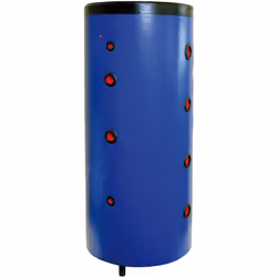 Description générale Bouteille de mélange/balon tampon de 500 litres, conçue pour une installation au sol sur pieds avec une ...