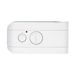 Thermador - Kit mixte électrique 1000W pour sèche-serviettes - Boîtier analogique blanc