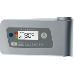 Thermador - Kit mixte électrique 1250W pour sèche-serviettes - Boîtier digital gris