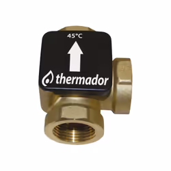 Description générale La vanne thermique Thermador T3361 Termovar est conçue pour les chaudières à combustible solide. Elle pe ...