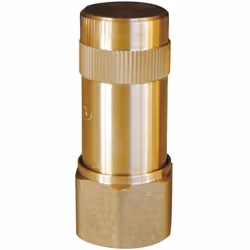 Présentation Anti-Bélier à ressort 2" (50/60) Femelle - Laiton ACS Glycol maxi : 30 %. Température maxi : 100°C. Pression max ...