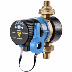 Présentation Circulateur à entrainement magnétique pour circuits de bouclage d' Eau Chaude Sanitaire. Circulateur auto-adapta ...