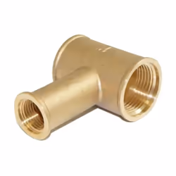 Thermomètres Thermador. Té spécial 26x34, 15x21 pour montage de thermomètre à plongeur référence 130RT26. - Pour Chauffage , ...