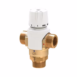 Mitigeur habitat thermostatique sanitaire et solaire réglable 35-60°, 20x27 MMM Détails : -Désignation : Mitigeur habitat the ...