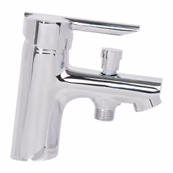 Mitigeur bain-douche monotrou NF C2 VODA chrome Mitigeur monotrou / Robinet bain et douche. Pose sur gorge. Entraxe 150mm. No ...