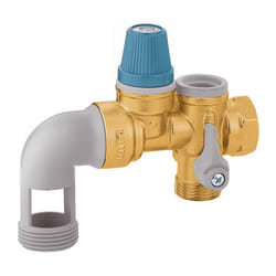 Thermador - Groupe sécurité nf caleffi inox - Coudé - 3/4' (20/27)