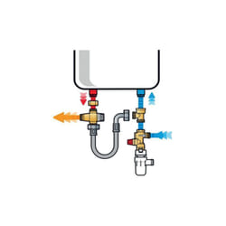 Thermador - Kit de sécurité chauffe-eau standard complet - 3/4