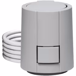 Présentation Tête électrothermique 230V action ouverture (NC) pour vanne série 145 Flowmatic Moteur électrothermique pour van ...