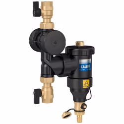 Présentation Pose sur conduites verticales, horizontales ou à 45° Pot de décantation DIRTMAGPLUS Orient avec vannes Ø1"1/4 Fe ...