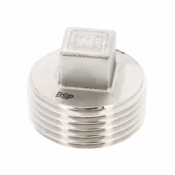 Présentation Bouchon Mâle Tête Carrée Inox 1'' 1/4 (33/42) Mâle pour ballon Inox Bouchon mâle à tête carrée en inox pour les  ...