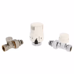 Présentation Tête thermostatique Pas de 30x1,5 + corps chromé 1/2" (15/21) Droit + raccord Contrôlez la température de votre  ...