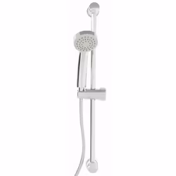 Douchette inox chromé Nombre de jets 1 Type de jets jet normal Diamètre 84 mm Picots anti-calcaire oui Flexible Chromé/noir T ...