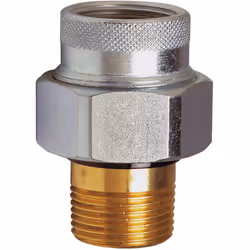 Présentation Isolant diélectrique 1" (26/34) Mâle Femelle pour Chauffe-Eau Raccord 3 pièces pour montage direct sur le chauff ...