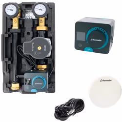Présentation Groupe hydraulique MODULFIT PREMIUM mélangé avec circulateur, régulation RA230AC - DN25 Un module hydraulique fl ...