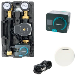 Thermador - Groupe hydraulique modulfit premium mélangé avec circulateur, régulation RA230AC - DN25