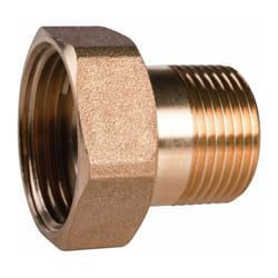 Thermador - Raccord laiton hexagonal réduit à visser - m 3/4' - f 1'