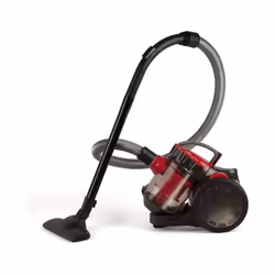 Aspirateur multi-cyclonique sans sac LIVOO DOH105R, capacité du bac à poussière 2 L, rayon d'action de 6 mètres, filtre à pou ...