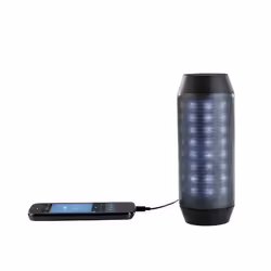 Haut-parleur radio Bluetooth® - CLIPSONIC TES123N - Son surround 360° - LED couleurs changeantes