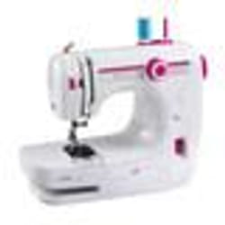 Machine à coudre - DOMOCLIP - DOM343 - 14 modèles intégrés - Enfilage assisté - Coupe fil