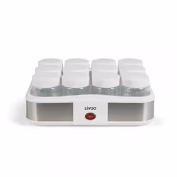 Livoo DOP156 machine à yaourts 1,2 L Cottage cheese, Yahourt 21,5 W - Vue supplémentaire 4