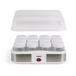 Livoo DOP156 machine à yaourts 1,2 L Cottage cheese, Yahourt 21,5 W - Vue supplémentaire 6