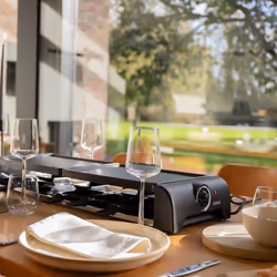 Livoo DOC185 raclette 12 personne(s) 1800 W Noir