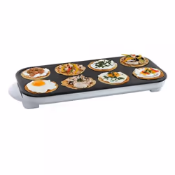 Livoo Maxi appareil à crêpes 8 crèpe(s) 1500 W Blanc - Vue supplémentaire 4