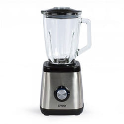 Livoo DOP183 blender 1,5 L Mélangeur de table 1000 W Noir, Acier inoxydable