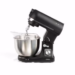 Livoo DOP189N, 5 L, Noir, Boutons, Rotatif, 1,5 L, Batteur, Hachoir, Mélange, Acier inoxydable