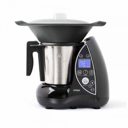 Livoo DOP142N robot ménager 1500 W 3 L Noir, Acier inoxydable