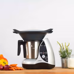 Livoo DOP142G robot ménager 1500 W 3 L Gris, Acier inoxydable