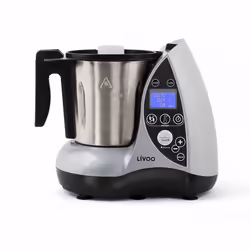 Livoo DOP142G robot ménager 1500 W 3 L Gris, Acier inoxydable