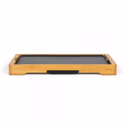 Livoo DOC202, Noir, Bois, Aluminium, Bambou, Rectangulaire, Boutons, Aluminium, 2200 W
