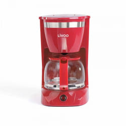 Livoo DOD163R machine à café Manuel Machine à café filtre 1,25 L
