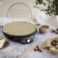 Livoo DOP196 appareil à crêpes 1 crèpe(s) 1000 W Noir
