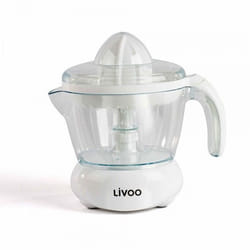Livoo DOD131W presse-agrumes 25 W Transparent, Blanc