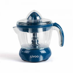Livoo DOD131B Centrifugeuse 25 W Bleu, Transparent