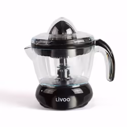 Livoo DOD131N, Centrifugeuse lente, Noir, Transparent, 65 tr/min, 0,7 L, 25 W, 205 mm