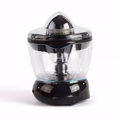 Livoo DOD131N presse-agrumes Centrifugeuse lente 25 W Noir, Transparent