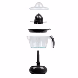 Livoo DOD131N presse-agrumes Centrifugeuse lente 25 W Noir, Transparent - Vue supplémentaire 4