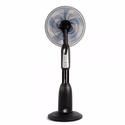 Livoo DOM411, Ventilateur à lame domestique, Noir, Sol, 59 dB, 45 m³/h, 70°