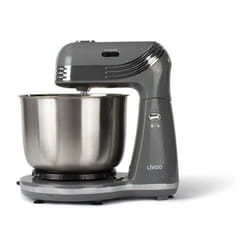 Livoo - Robot pâtissier multifonction 3l 250w gris dop137g