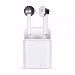 Livoo TES233, True Wireless Stereo (TWS), Appels/Musique, 50 g, Casque, Blanc