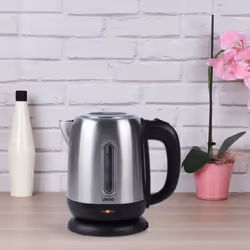 Livoo DOD182 bouilloire 1,2 L 1630 W Noir, Acier inoxydable