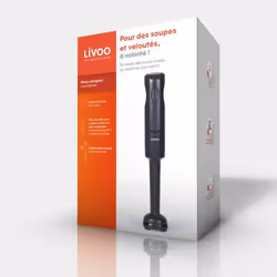 Livoo DOP213N blender Batteur à main 300 W Noir - Vue supplémentaire 4