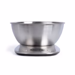 Livoo Balance de cuisine électronique, Balance de ménage électronique, 5 kg, 1 g, Acier inoxydable, fl. oz, g, lb oz, ml, 2 L
