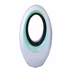 Dim. L 32,5 x H 62 x P 23 cm 3 vitesses de ventilation Veilleuse 4 couleurs Oscillant à 60° Minuterie jusqu’à 7h30 Télécomman ...