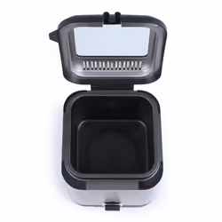 Livoo DOC240 friteuse Unique 1,5 L 900 W Noir, Acier inoxydable