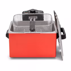 Livoo DOC241 friteuse Double 5 L Autonome 2000 W Gris, Rouge