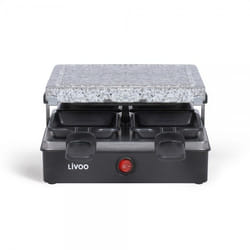 Livoo DOC242 raclette 4 personne(s) 600 W Noir